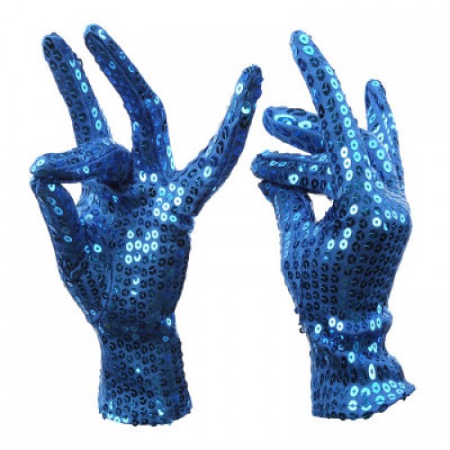 Childen's paillette gloves jazz dance boy and girls performance gloves kids dancing gloves
